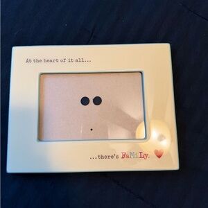 Hallmark Cream Family Photo Frame